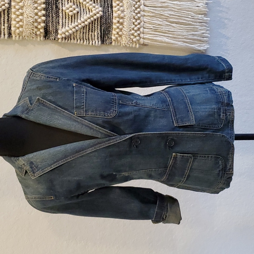 Lauren Jeans Co Denim Blazer
